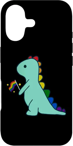 Miniatura 32 de Funda para iPhone 12/12 Pro LGBTQ Allysaurus Dinosaur Rainbow Flag Ally Gay Pride Month