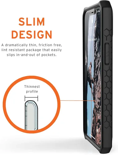 Miniatura 4 de URBAN ARMOR GEAR UAG-IPH20L-P-BK - Funda a prueba de golpes para iPhone 12 Pro Max (6.7) 2020, color negro
