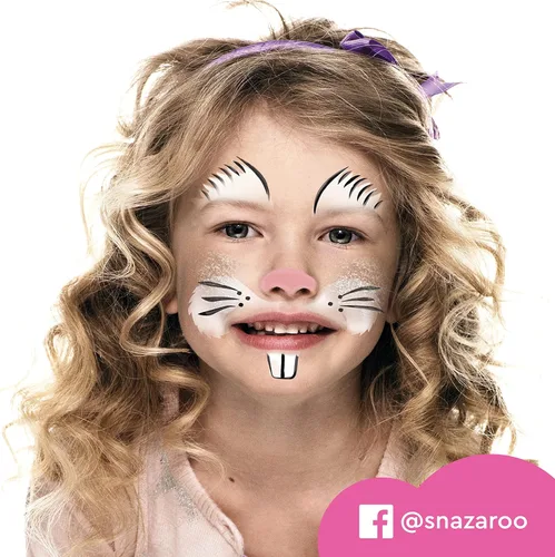 Miniatura 8 de Snazaroo, kit paleta de pintura facial, Multi color, talla única Arco iris
