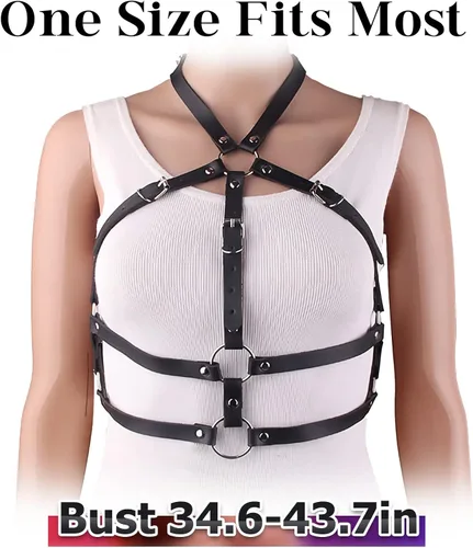 Miniatura 6 de DOTASI - Blusa halter de cadena con espalda descubierta para mujer con cadena de lentejuelas