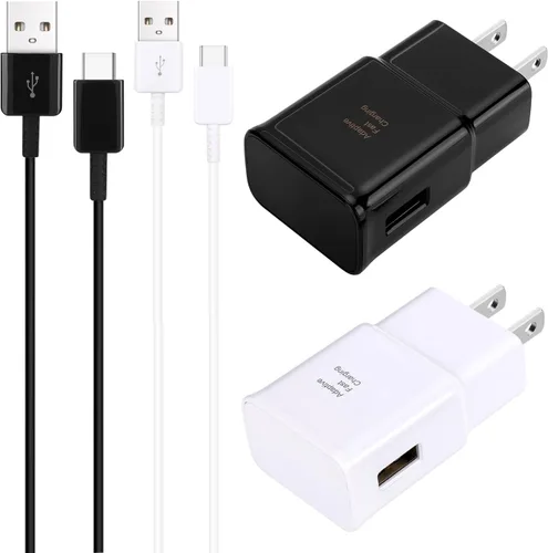 Cargador USB C, Cargador Rápido Samsung con Cable USB Tipo C de 2m para Samsung Galaxy S8/S9/S10/S10 Plus/S10E/S20/S20 Plus/S21/S21 Ultra/S22/S22