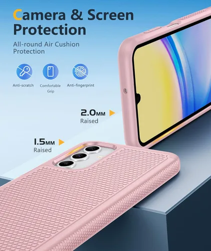 Miniatura 818 de FNTCASE Funda para iPhone 17 Pro: Fundas delgadas translúcidas de color azul claro compatibles con MagSafe, protección completa de la cámara
