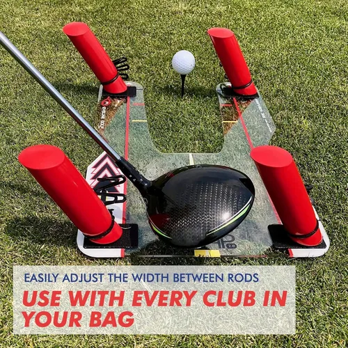 Miniatura 3 de EyeLine Golf Speed Trap - Build Confidence, Improve Your Swing with Slice and Hook Corrector, Swing Trainer, Path Aid, Greater Distance, Made in