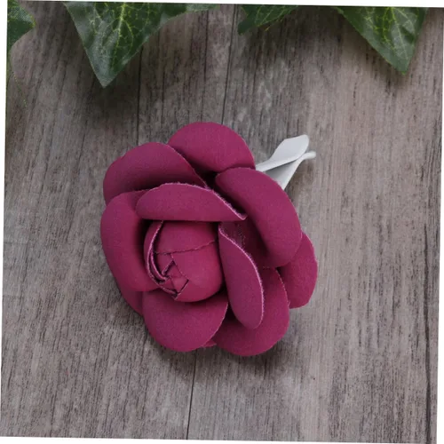 Miniatura 8 de SUPVOX Ambientadores de aire para automóvil: difusor de aromaterapia hecho a mano de camelia, rojo rosa, decoración estética de flores