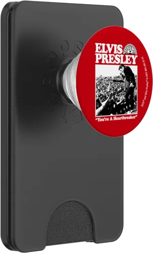 Miniatura 7 de Sun Records X Elvis Presley PopSockets PopGrip estándar You're A Heartbreaker