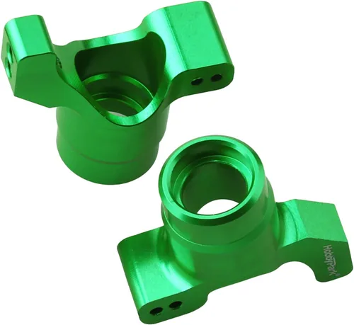 Miniatura 3 de HobbyPark Porta-eje trasero de aluminio para Traxxas 1/18 LaTrax Teton Desert Prerunner Rally, piezas de repuesto 7552X (verde)