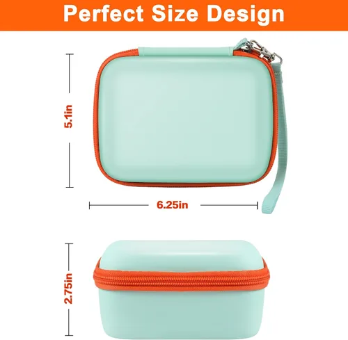 Miniatura 3 de casmilee Funda de viaje compatible con Yoto Mini – Reproductor de audio y música para niños, bolsa de soporte para altavoces de niños, reproduce