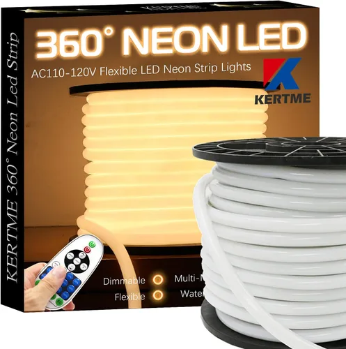 Miniatura 15 de luz LED de neón de 360 grados