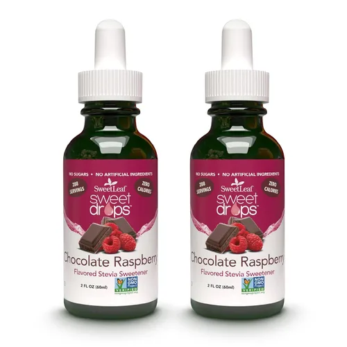 Miniatura 25 de SweetLeaf Sweet Drops - Edulcorante líquido de stevia saborizado, extracto de stevia orgánico, cero calorías, sin gluten, apto para keto, sin OGM