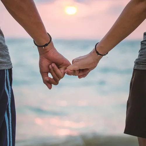 Miniatura 5 de Pulseras magnéticas para parejas, pulseras de atracción mutua, votos de amor eterno, pulseras de pareja ajustables, regalos de joyería expresan amor