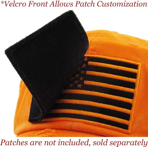 Miniatura 177 de KBETHOS Tactical Operator Collection USA Fishing Mesh Ballcap Flag Patch America Outdoors Trucker Baseball Cap