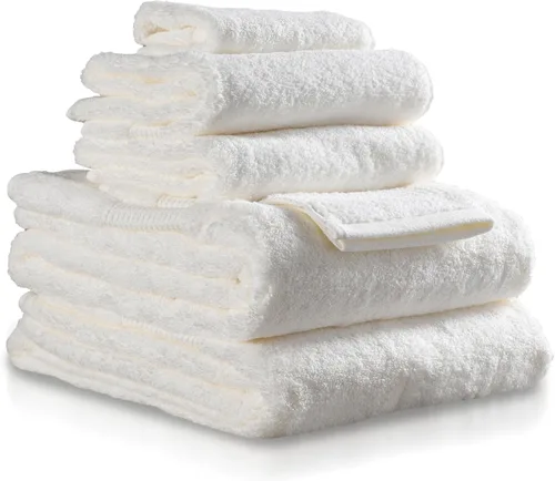 Miniatura 32 de Delilah Home Toallas de baño de algodón turco, suaves y absorbentes, 100% orgánicas, tejido grueso de 700 GSM, suaves para pieles sensibles, 6