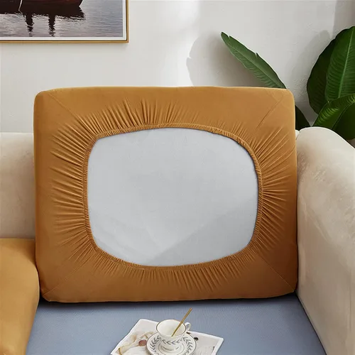 Miniatura 23 de Fundas de cojín elásticas para cojines de sofá, fundas de asiento de caravana, protector de sofá de dos asientos, de elastano, protector de muebles