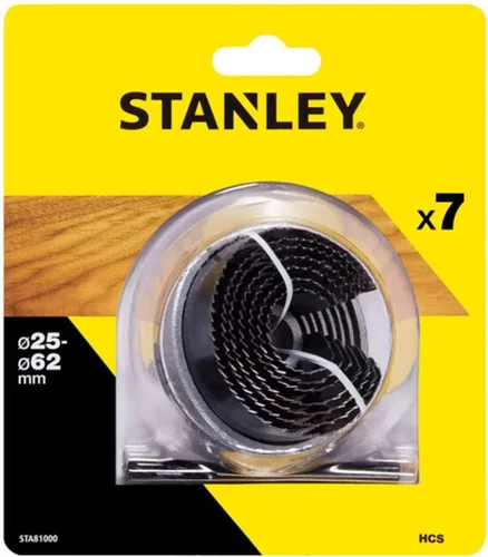 Miniatura 2 de STANLEY STA81000-XJ 7 brocas Campana de acero al carbono para madera
