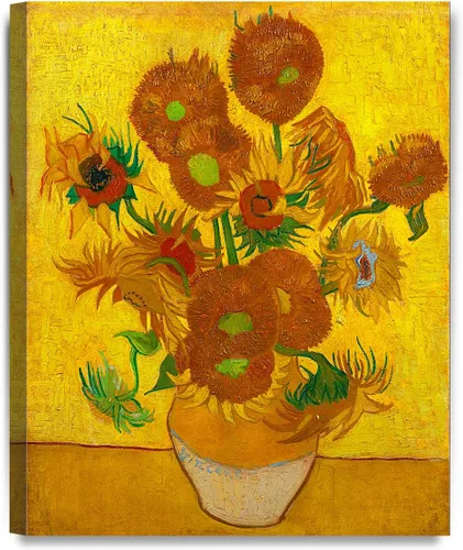 Miniatura 95 de Serie de pinturas de Vincent Van Gogh (favoritos). Reproducción de arte clásico de Van Gogh, impreso en lienzo Noche estrellada