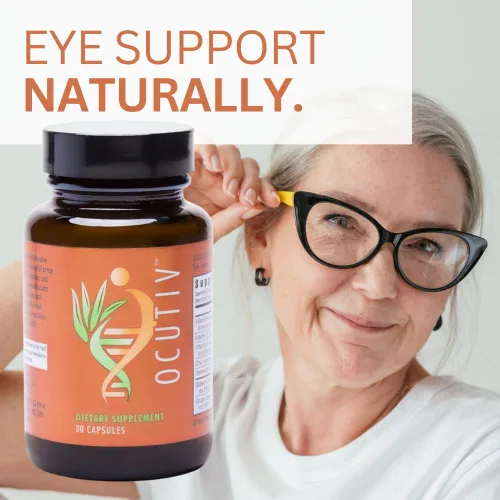 Miniatura 3 de Youngevity Ocutiv™ - Suplemento de vitaminas y minerales para los ojos - Contiene vitamina A, C, E, zinc, arándano, luteína, licopeno, zeaxantina