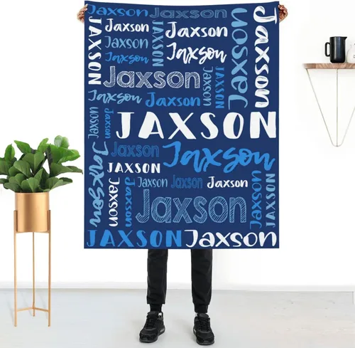 Mantas de bebé personalizadas para niñas y niños con nombre, mantas de bebé personalizadas con nombre, mantas personalizadas para niños, artículos