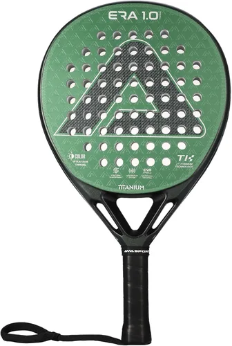 Miniatura 11 de AMA SPORT ERA 1.0 Raqueta de pádel con superficie de fibra de carbono con núcleo de espuma EVA Memory Flex Raqueta de pádel ligera de potencia