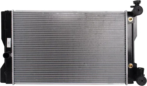 Miniatura 213 de TRQ Radiador de 1 fila de núcleo de aluminio de 26.5 pulgadas de ancho de núcleo compatible con Chevrolet Captiva Sport 2012-2015 Saturn Vue
