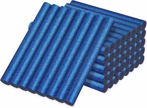 Miniatura 11 de Manarty Barras de pegamento caliente de colores tamaño completo, 48 unidades de 0.43 pulgadas de diámetro x 4 pulgadas de largo, 12 barras