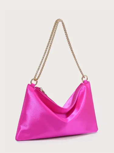 Miniatura 2 de Verdusa Bolso de noche de satén para mujer, bolso de hombro