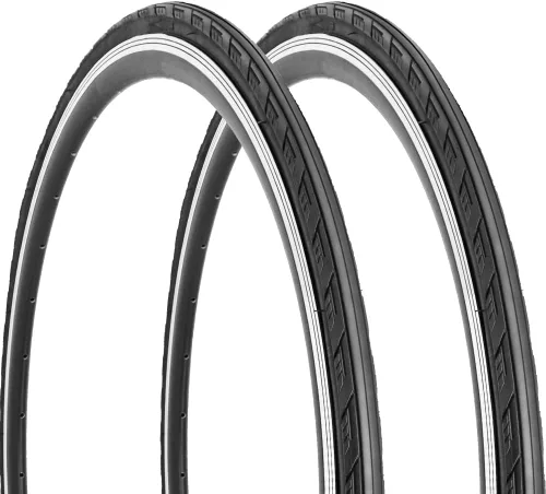 Paquete de 2 neumáticos de bicicleta 700 x 23C 700 x 25C 700 x 28C 700 x 35C par de neumáticos de bicicleta de carretera 60 TPI o 30 TPI neumáticos