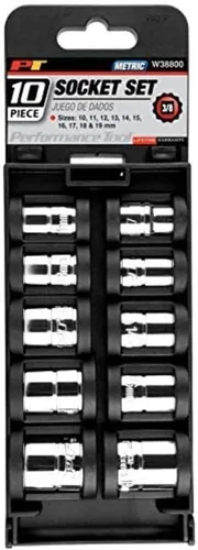 Miniatura 4 de Performance Tool W38700 - Juego de llaves métricas profundas de 10 piezas, 3/8 pulgadas, 12 puntos