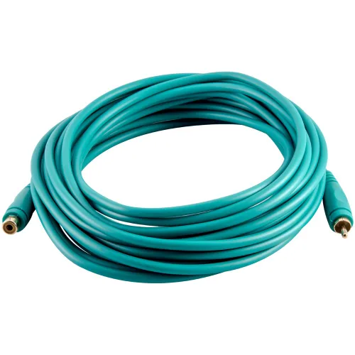 Miniatura 5 de Seismic Audio SA-PGSR25Blue - Cable de extensión de audio RCA macho a RCA hembra de 25 pies, cable extensor AV RCA