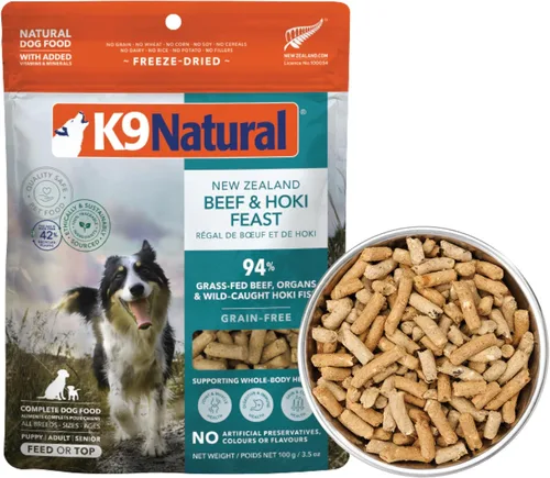 Miniatura 8 de K9 Natural - Alimento liofilizado para perros sin granos - Cordero, 4 libras