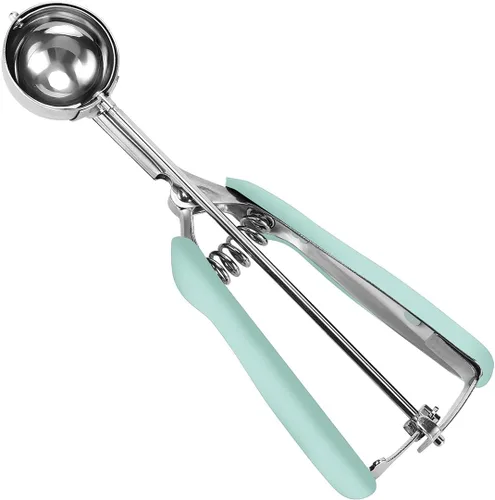 Miniatura 8 de HOMURE H Large Cookie Scoop 8 Tablespoon, 4 oz Ice Cream Scoop with Trigger, #8 Portion Scoop, Muffin Scoop, 18/8 Stainless Steel, Comfortable Grip