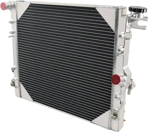 Radiador de aluminio para 2007-2018 Jeep Wrangler JK V6 3.6L 3.8L radiadores 1 fila Core Radiador