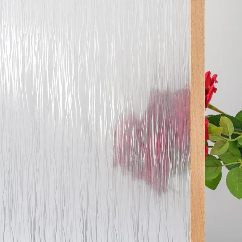 Miniatura 9 de Película de privacidad de agua transparente, no adhesiva, calcomanía decorativa, película de vidrio translúcido para ventana y puerta, anti-UV, 17.3