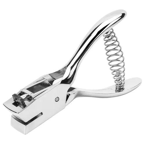 Miniatura 8 de MROCO Perforadora de un solo agujero de 1/4", Perforadora manual para manualidades y papel, perforadora resistente para tarjetas de papel, plástico
