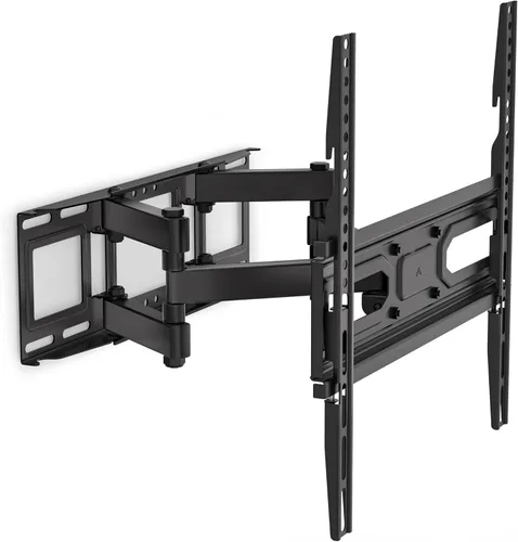 WALI - Soporte de pared para TV de movimiento completo para televisores de 32–70 pulgadas – Montura de doble articulación con giro, inclinación y