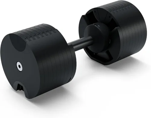 Miniatura 6 de Matrix Fitness DB80 - Mancuernas ajustables de 80 libras Ajustes rápidos para entrenamiento de fuerza y HIIT Reemplaza 16 pares de mancuernas