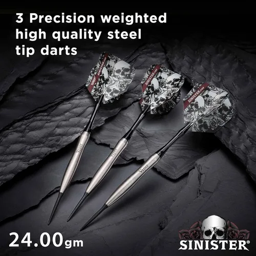 Miniatura 9 de Viper Dardos siniestros con punta de acero de tungsteno al 95%