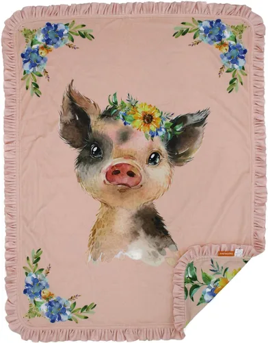 Miniatura 17 de Dear Baby Gear - Mantas reversibles para bebé - Manta suave para recién nacido - Blanco para niños pequeños - Manta para niños y niñas - Mantas