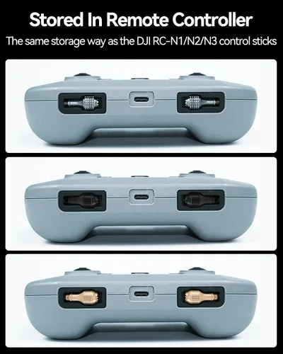 Miniatura 6 de LKTOP 3 pares de mandos de mando a distancia para DJI RC-N3/N2/N1, SKYROVER X1, piezas de repuesto para DJI Neo/2, Flip, Mini 4K, Mini 5/4/3 Pro