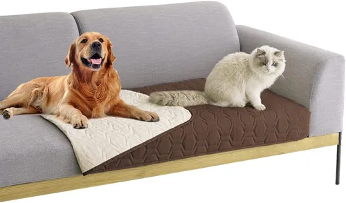 Miniatura 26 de Tcksstex - Funda impermeable y antideslizante para cama de perro, manta para mascotas, sofá, colchón protector para incontinencia de coche, funda