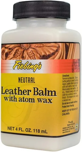 Miniatura 2 de Fiebing's Bálsamo de cuero con cera atómica neutra, 4 oz