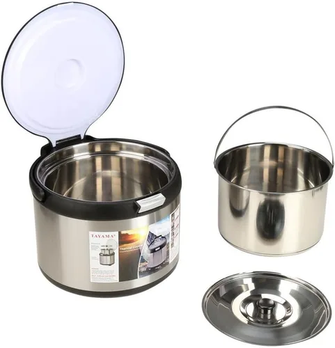 Miniatura 7 de Tayama TXM-50CF olla térmica, ahorra energía, 5 l, color negro.