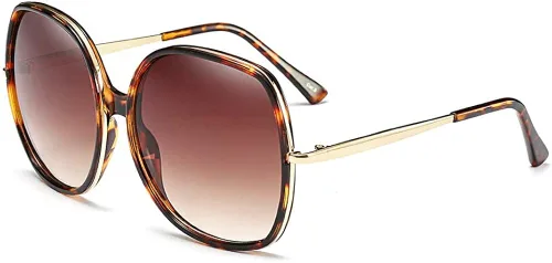 Miniatura 2 de Freckles Mark Gafas de sol cuadradas de gran tamaño de los años 70 para mujer, marco de plástico rectangular vintage