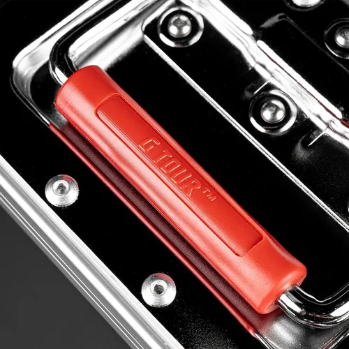 Miniatura 14 de Gator Cases G-TOUR Series ATA Style Road Case para (2) gabinetes de altavoces QSC K12 con almacenamiento de cables y ruedas resistentes de 4
