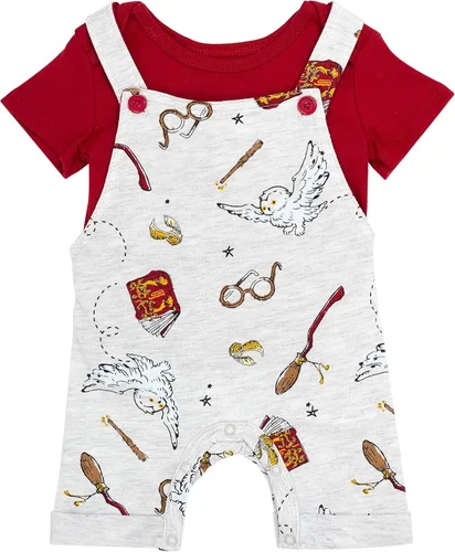 Miniatura 5 de Harry Potter Conjunto de camiseta y mameluco corto para bebés, ropa de bebé