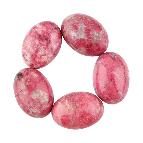 Miniatura 16 de CRYSTALIS Al por mayor 5 piezas de piedra preciosa natural K2 jaspe suelta en bruto, cabujones para hacer joyería, piedras pulidas de chakra