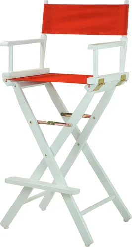 Miniatura 38 de Casual Home - Silla de director de 24 in, marco de roble miel, con lona color verde cazador, altura de mostrador Marco de roble miel - Madera maciza
