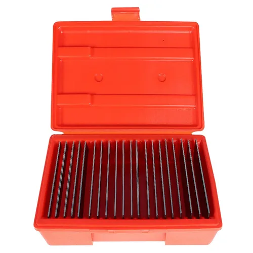 Miniatura 8 de findmall Juego de 9 pares de bloques paralelos de precisión de 1/4 x 6, juego de herramientas de calibre endurecido 0002