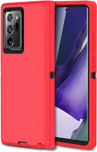 Miniatura 11 de Funda protectora de alta resistencia con protector de pantalla [3 capas] de goma resistente a prueba de impactos