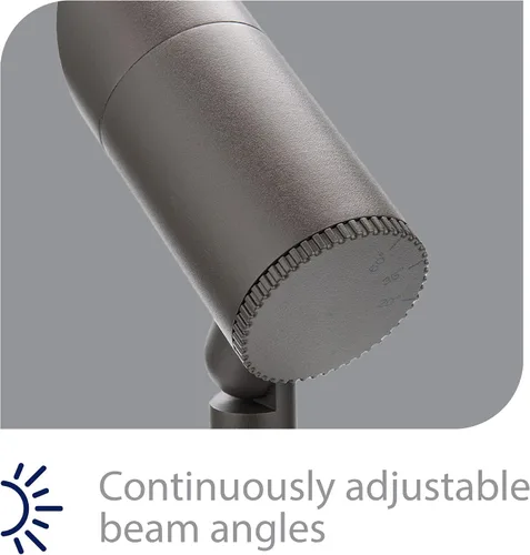 Miniatura 6 de WAC - Iluminación de paisaje, luz LED de acento básica de 12 V, 3 W con ángulo de haz ajustable de 2700 K en bronce