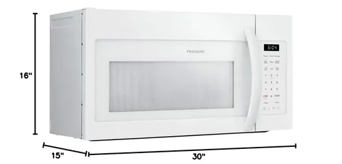 Miniatura 4 de Microondas, 1.80 pies cúbicos Capacidad, Blanco